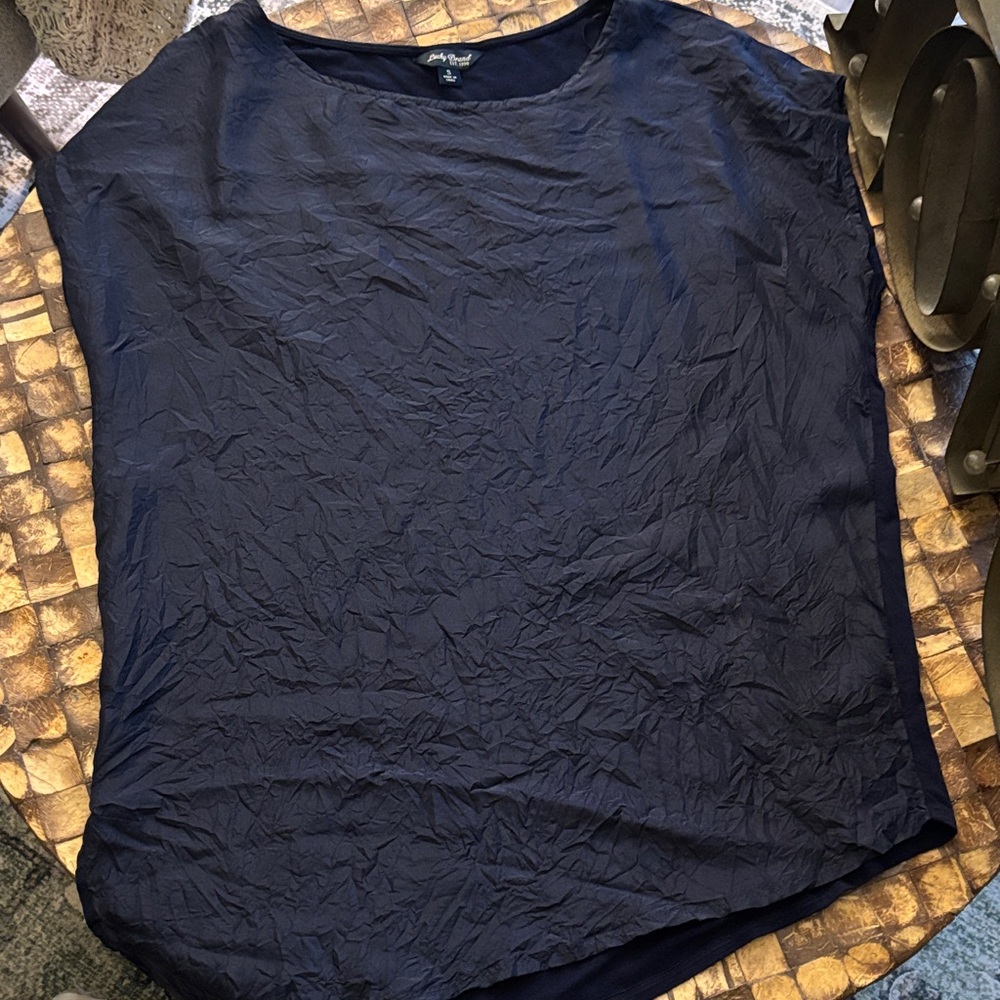 Lucky Brand Deep Blue Women's Blouse - Picture 1 of 2